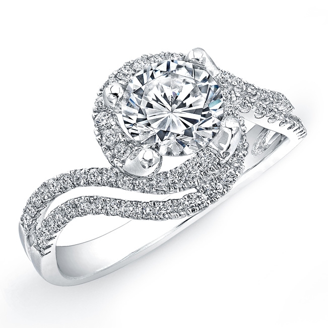 NK18506-W unique engagement ring